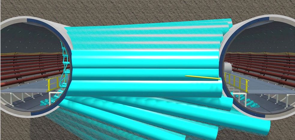 строительство тоннеля искусственное замораживания грунта